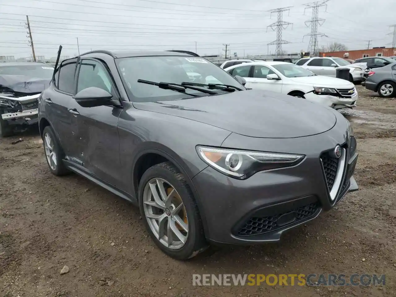 4 Photograph of a damaged car ZASPAKBN1K7C31362 ALFA ROMEO STELVIO 2019