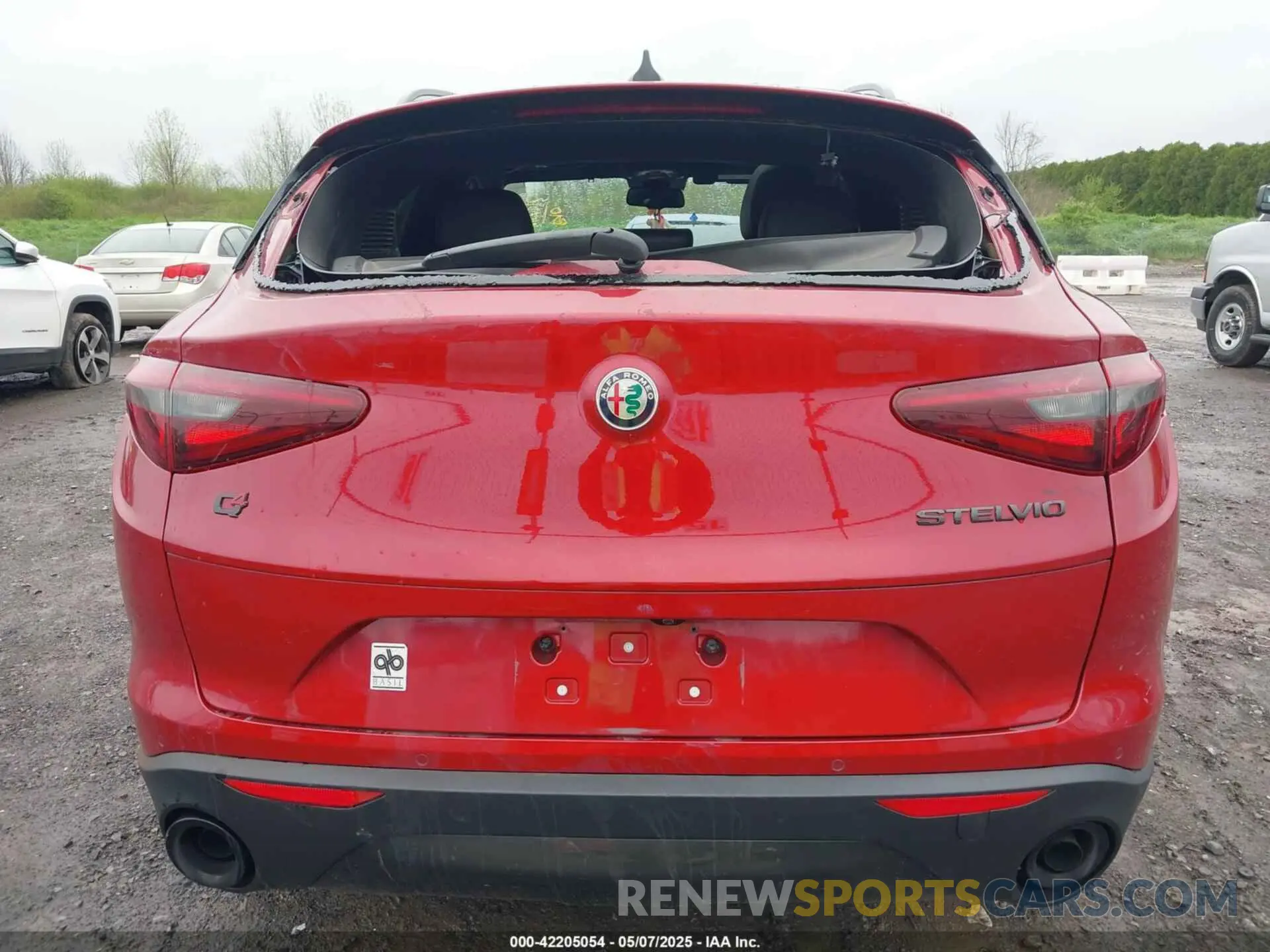 16 Photograph of a damaged car ZASPAKBN1K7C49148 ALFA ROMEO STELVIO 2019