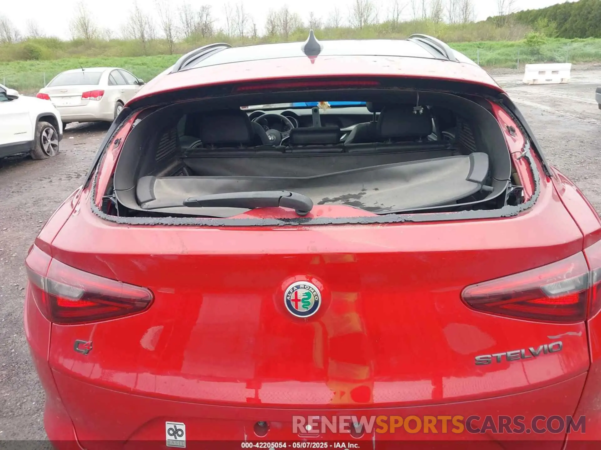 17 Photograph of a damaged car ZASPAKBN1K7C49148 ALFA ROMEO STELVIO 2019