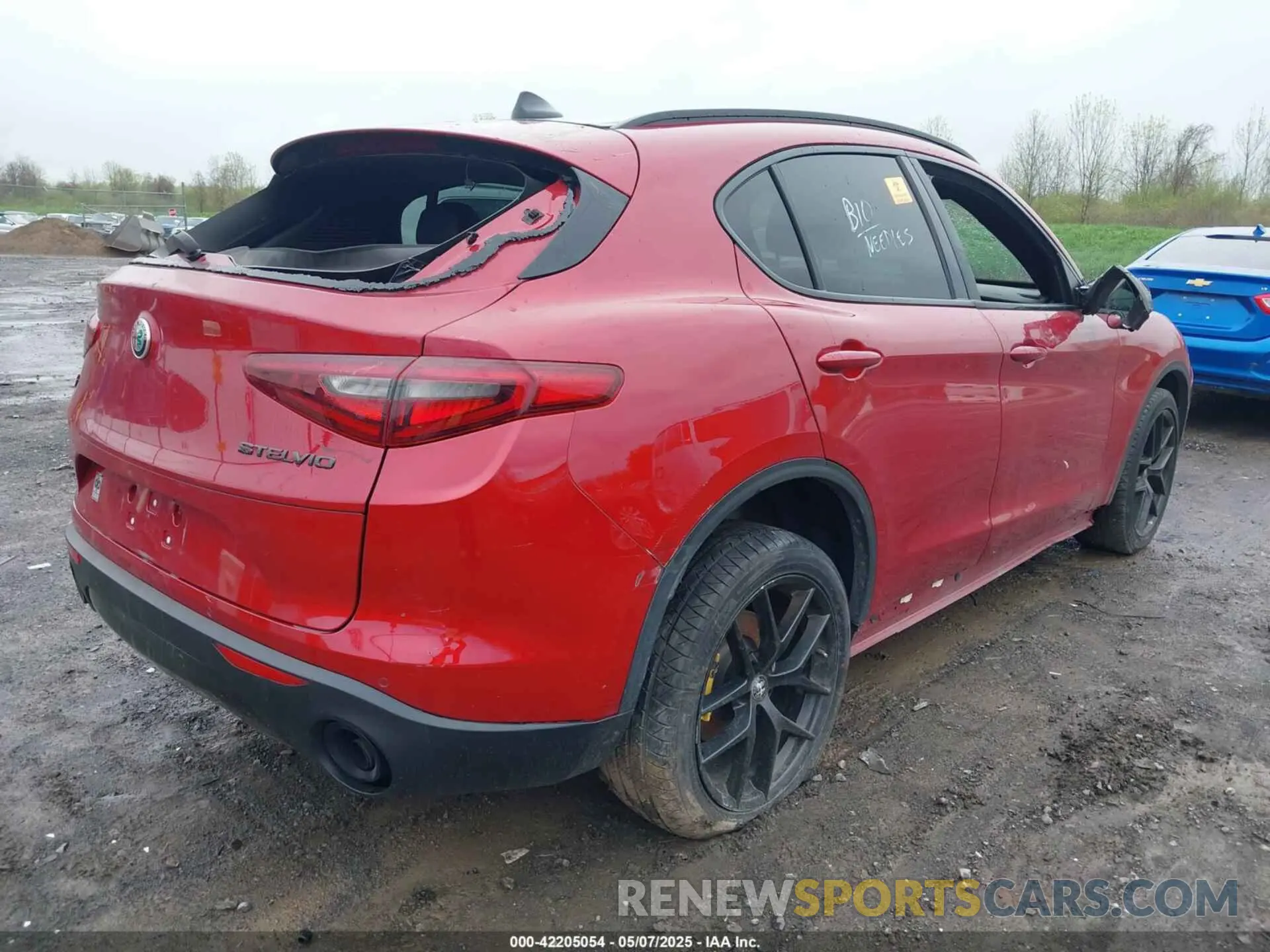 4 Photograph of a damaged car ZASPAKBN1K7C49148 ALFA ROMEO STELVIO 2019