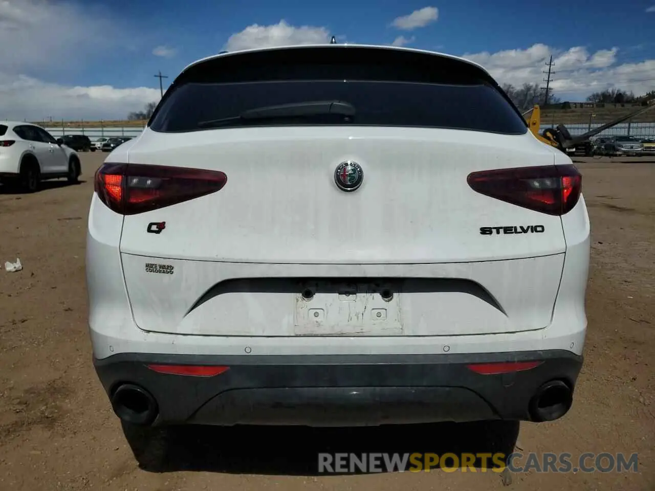 6 Photograph of a damaged car ZASPAKBN1K7C49862 ALFA ROMEO STELVIO 2019