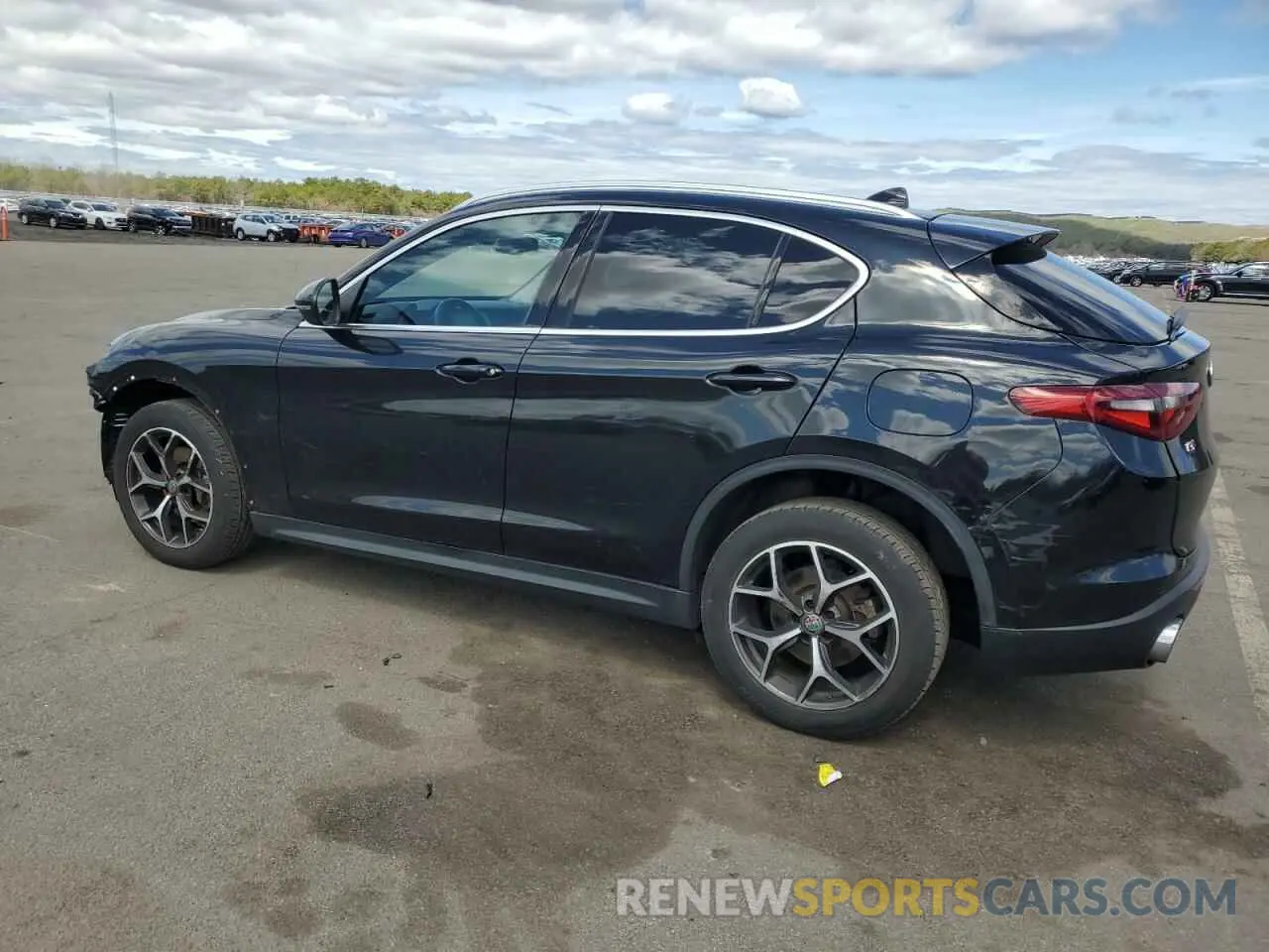 2 Photograph of a damaged car ZASPAKBN1K7C67083 ALFA ROMEO STELVIO 2019