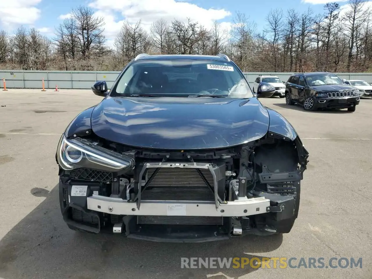 5 Photograph of a damaged car ZASPAKBN1K7C67083 ALFA ROMEO STELVIO 2019