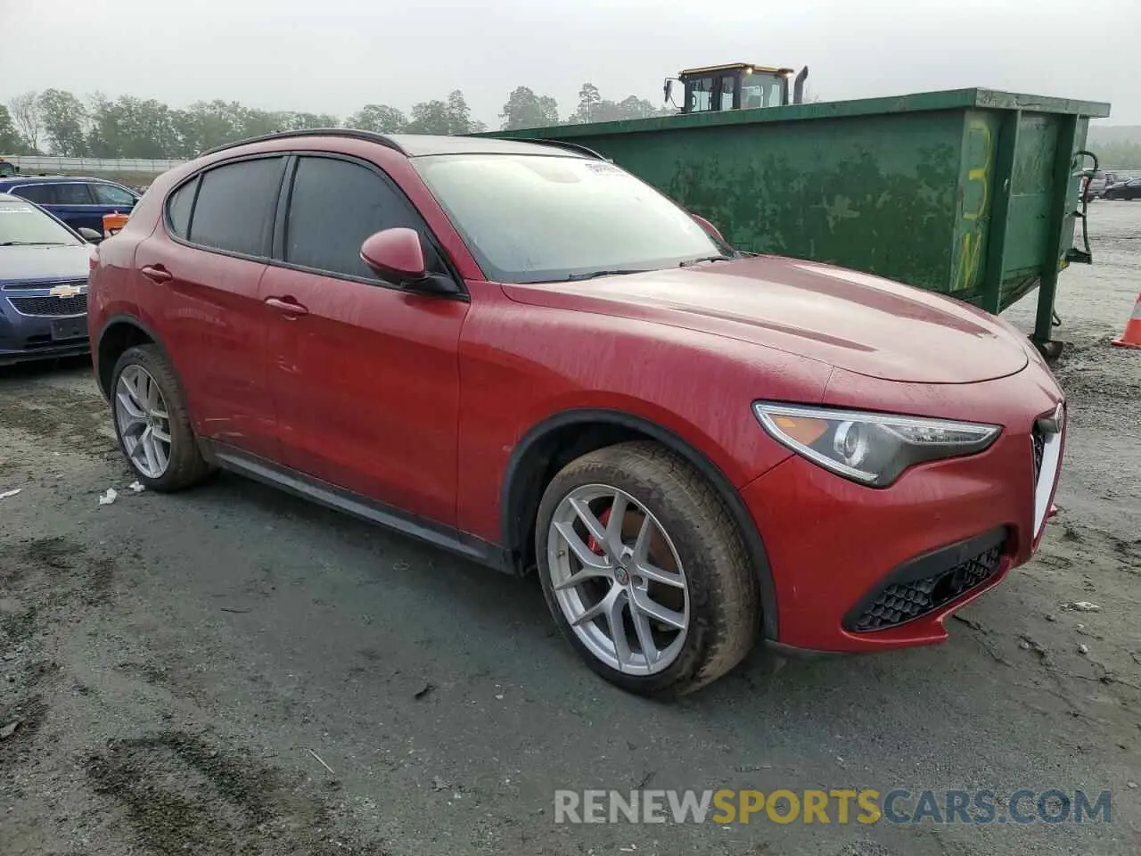 4 Photograph of a damaged car ZASPAKBN2K7C35002 ALFA ROMEO STELVIO 2019