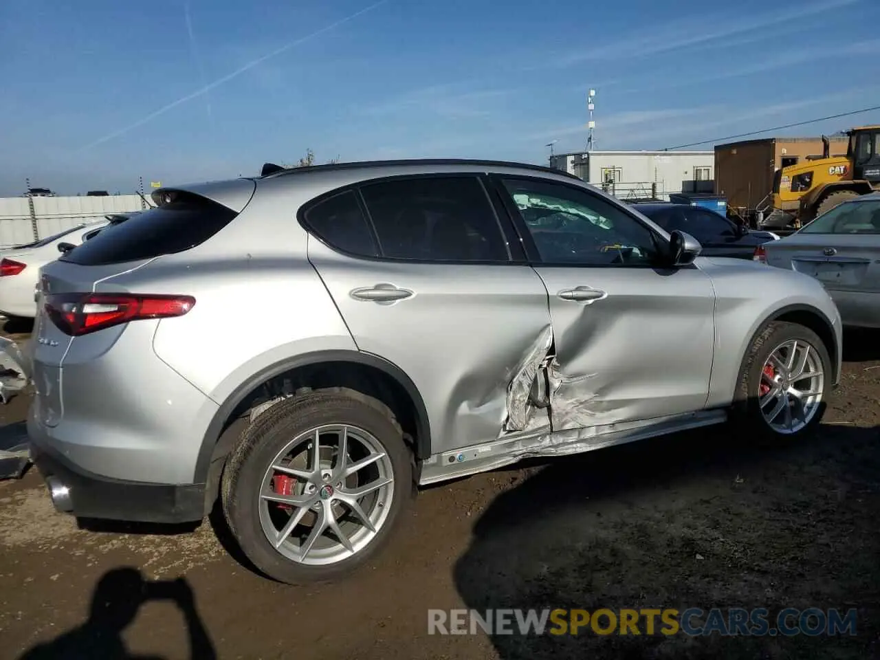 3 Photograph of a damaged car ZASPAKBN2K7C40054 ALFA ROMEO STELVIO 2019