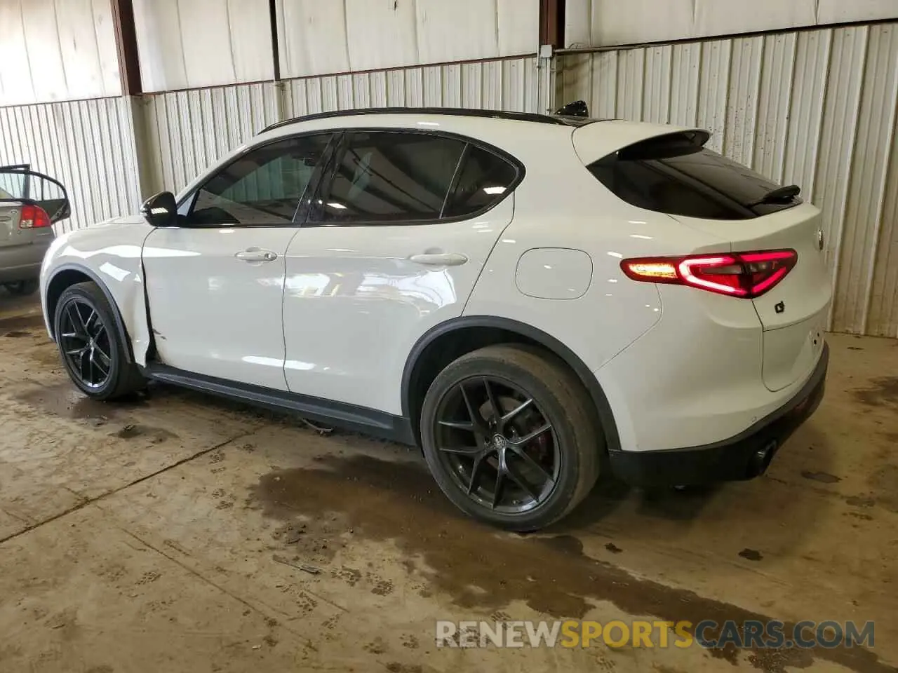 2 Photograph of a damaged car ZASPAKBN2K7C43312 ALFA ROMEO STELVIO 2019