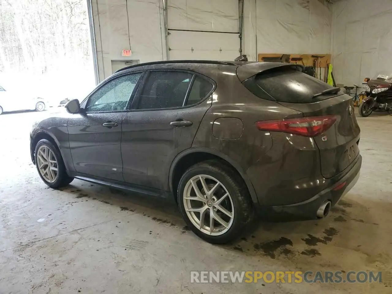 2 Photograph of a damaged car ZASPAKBN3K7C29998 ALFA ROMEO STELVIO 2019