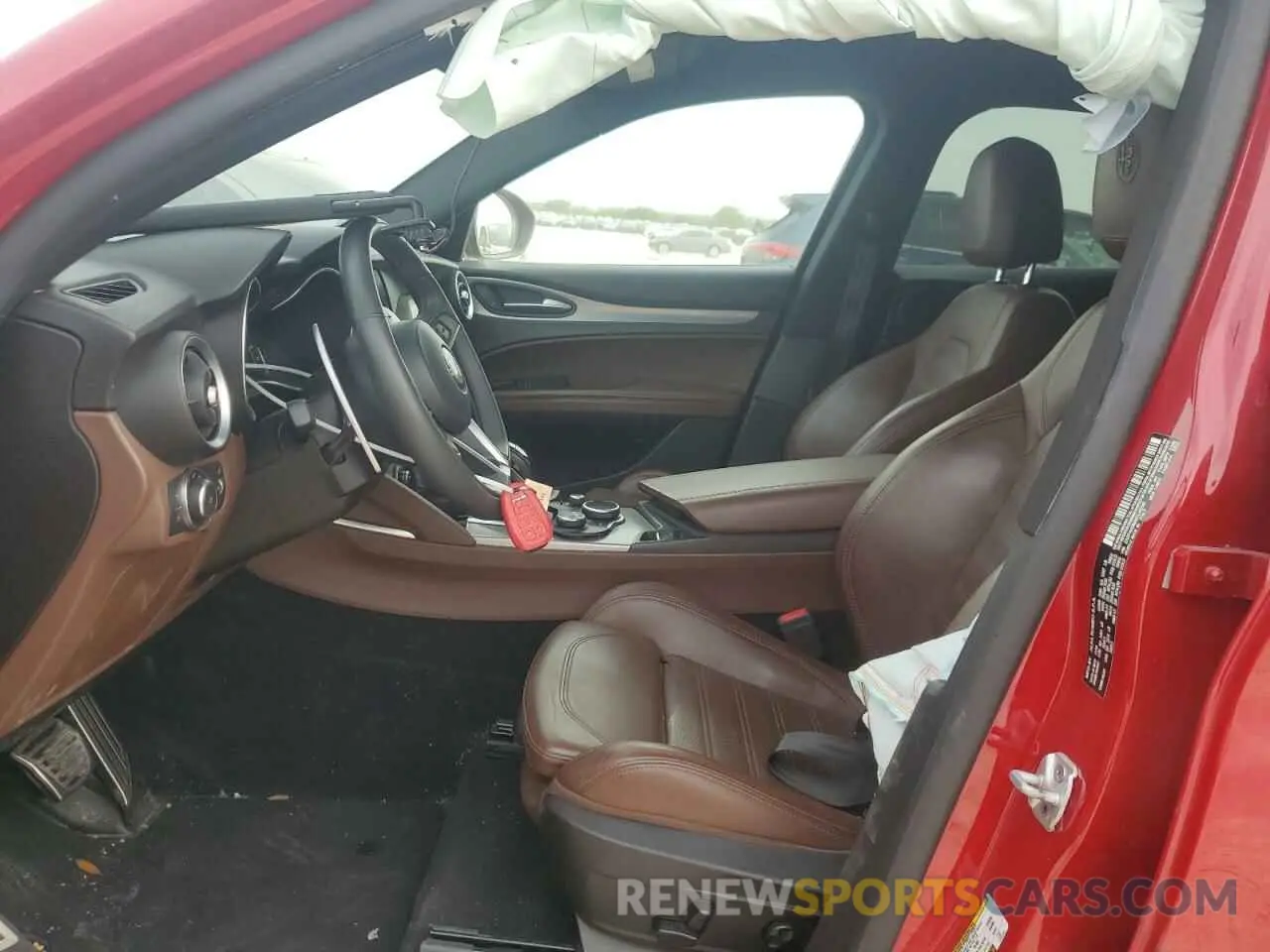 7 Photograph of a damaged car ZASPAKBN3K7C43268 ALFA ROMEO STELVIO 2019