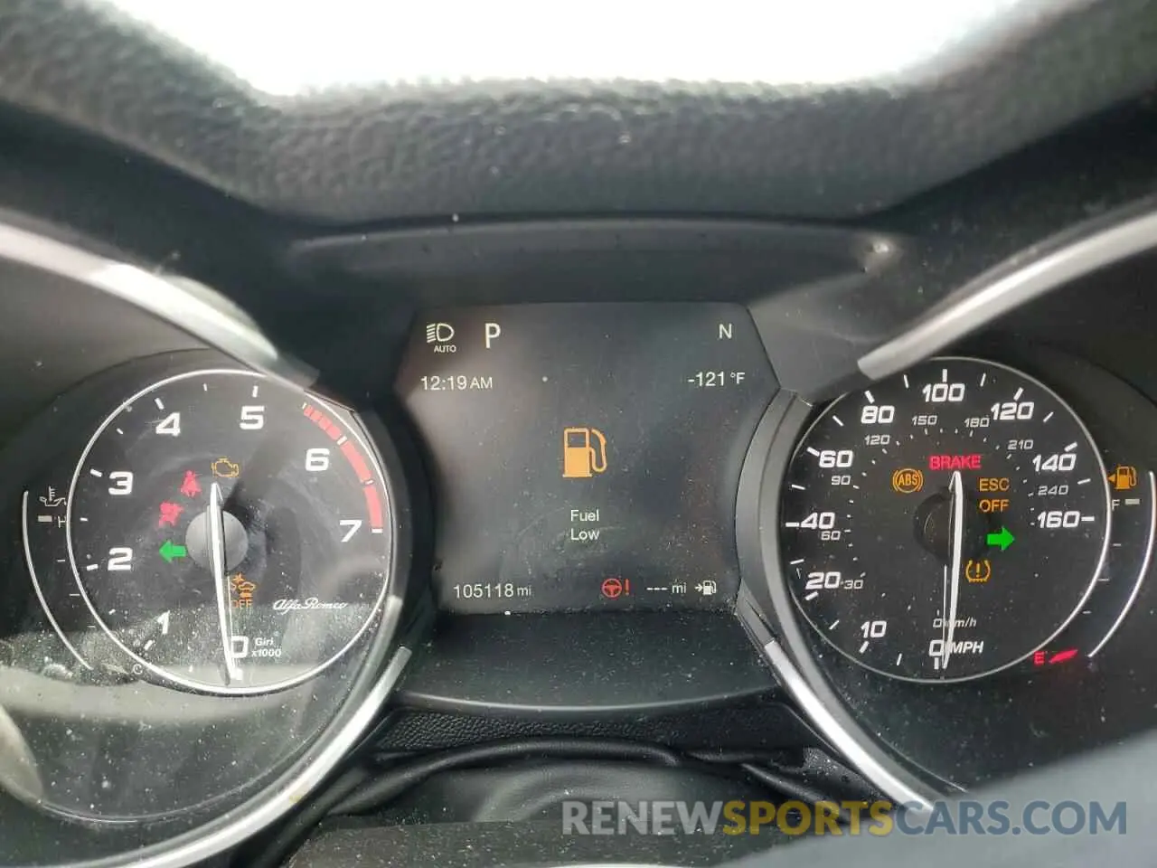 9 Photograph of a damaged car ZASPAKBN3K7C55789 ALFA ROMEO STELVIO 2019