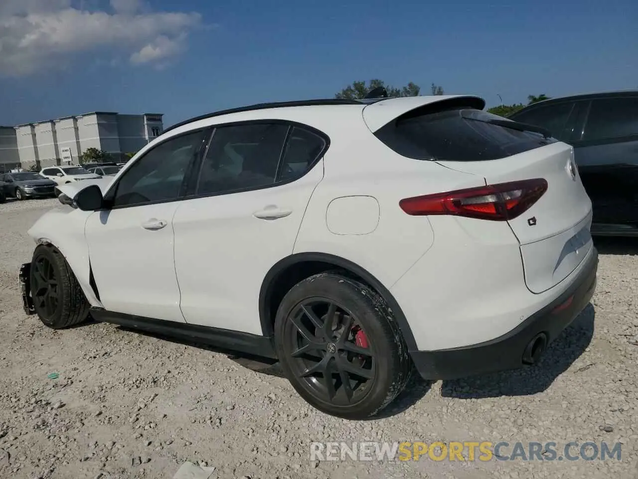 2 Photograph of a damaged car ZASPAKBN3K7C70518 ALFA ROMEO STELVIO 2019