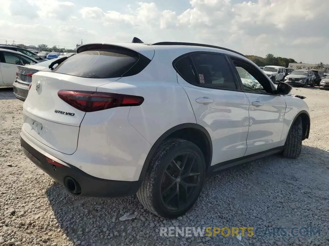 3 Photograph of a damaged car ZASPAKBN3K7C70518 ALFA ROMEO STELVIO 2019