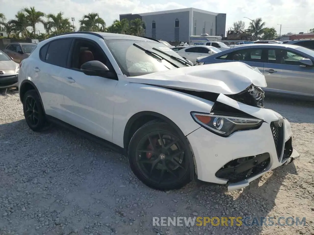 4 Photograph of a damaged car ZASPAKBN3K7C70518 ALFA ROMEO STELVIO 2019