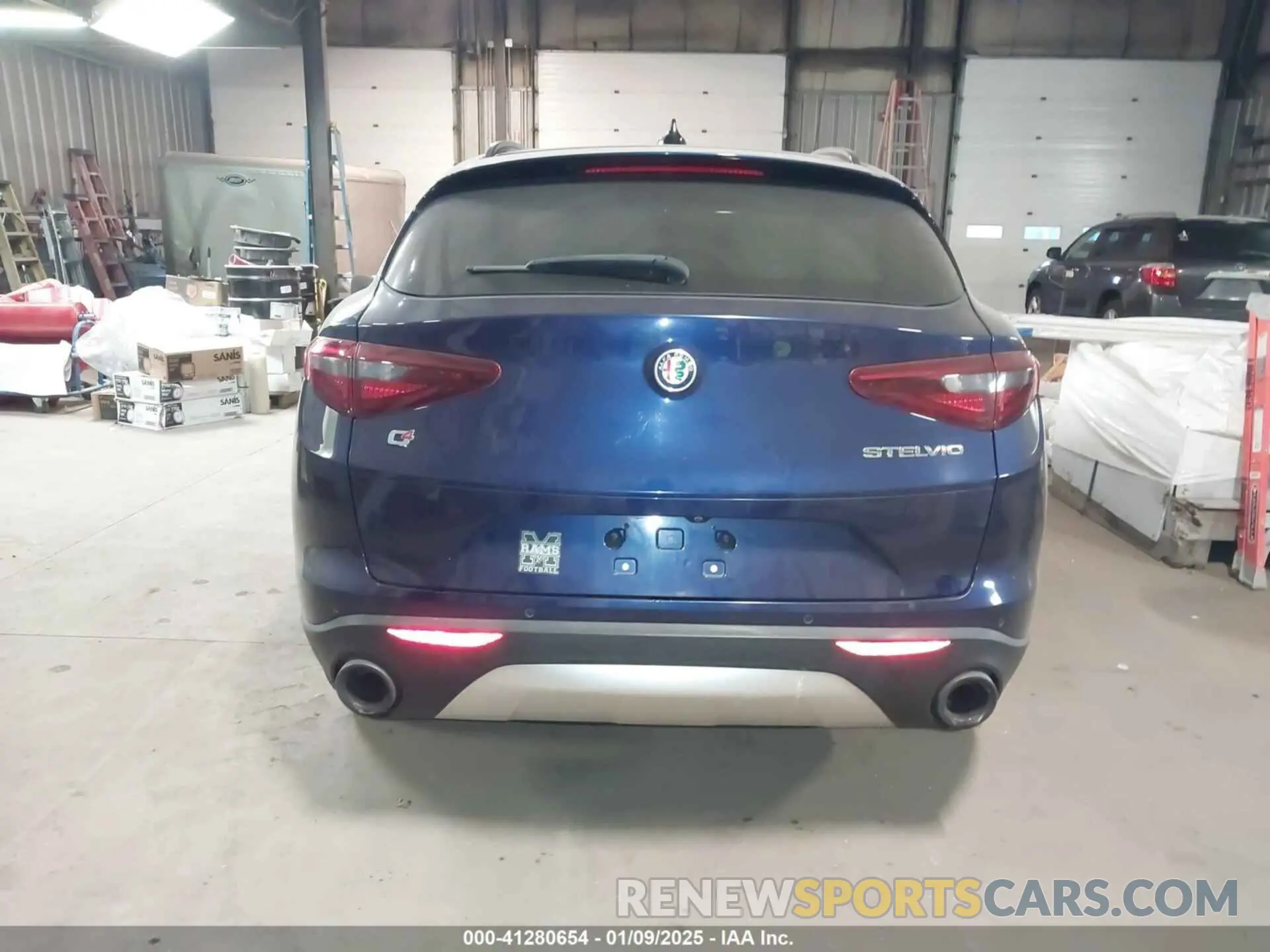 17 Photograph of a damaged car ZASPAKBN4K7C31744 ALFA ROMEO STELVIO 2019