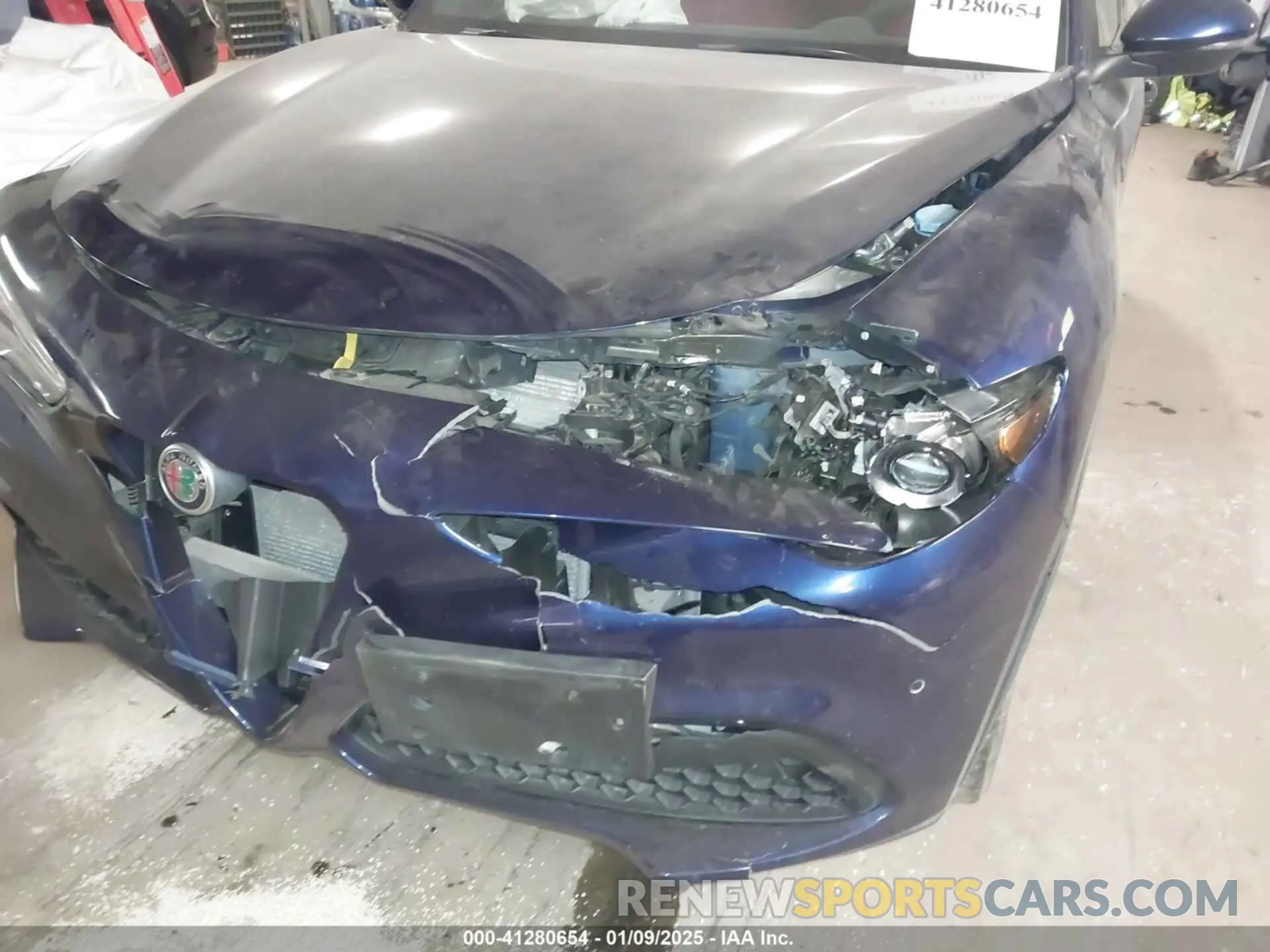 6 Photograph of a damaged car ZASPAKBN4K7C31744 ALFA ROMEO STELVIO 2019
