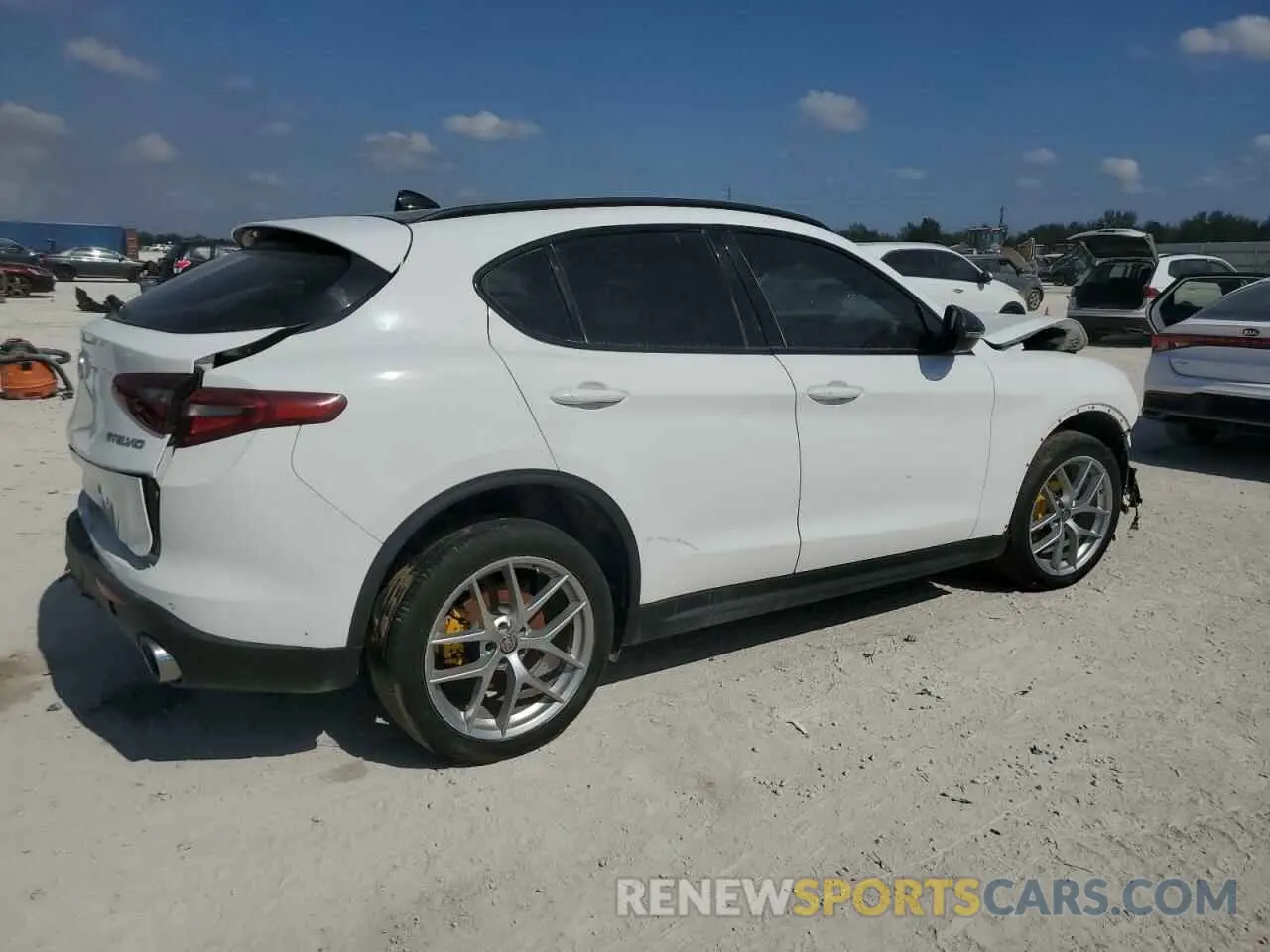 3 Photograph of a damaged car ZASPAKBN4K7C50293 ALFA ROMEO STELVIO 2019