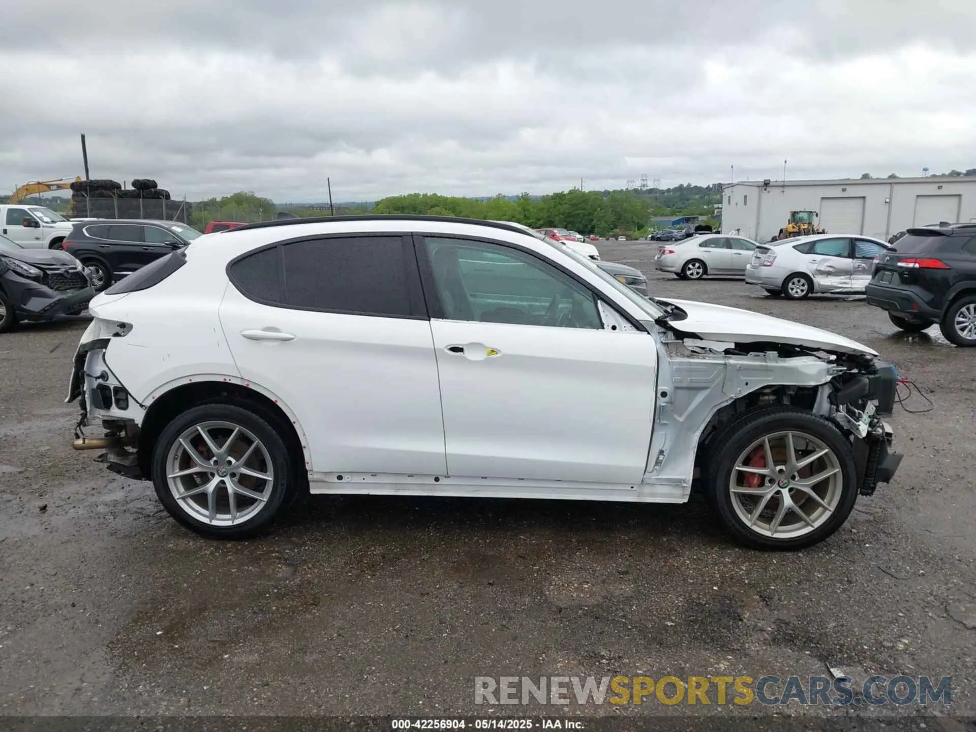 14 Photograph of a damaged car ZASPAKBN4K7C51007 ALFA ROMEO STELVIO 2019