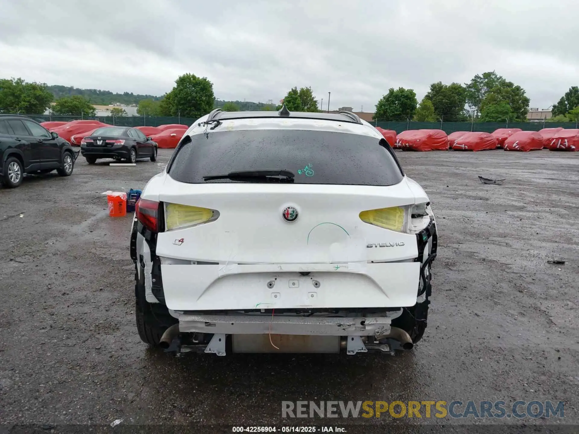 17 Photograph of a damaged car ZASPAKBN4K7C51007 ALFA ROMEO STELVIO 2019