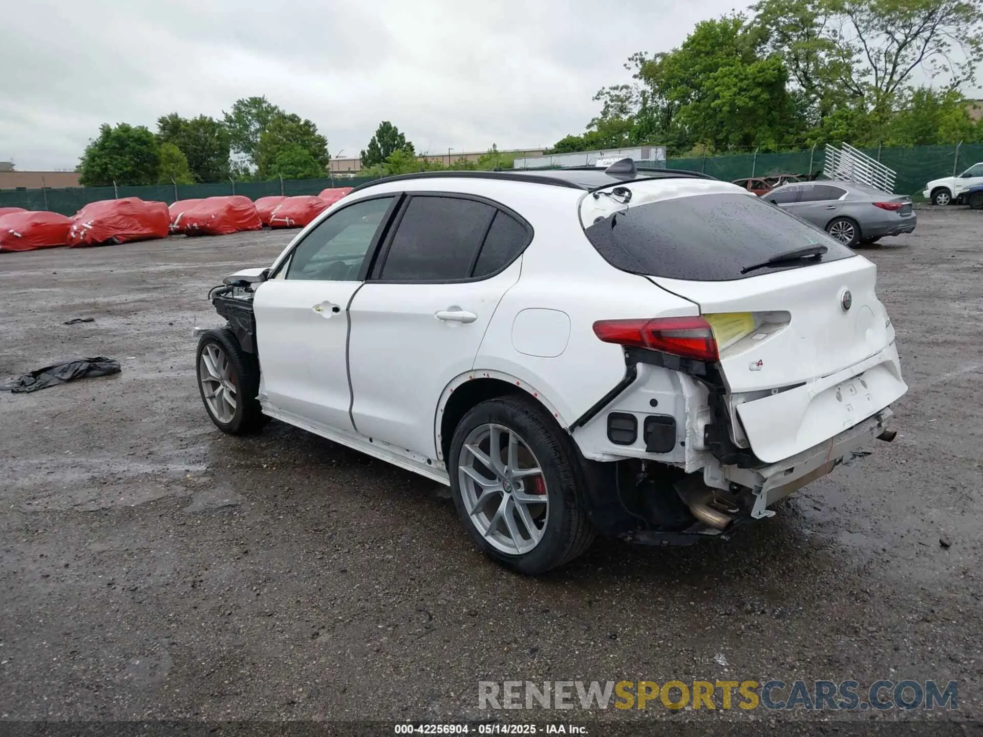 3 Photograph of a damaged car ZASPAKBN4K7C51007 ALFA ROMEO STELVIO 2019