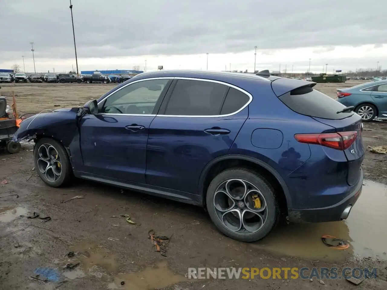 2 Photograph of a damaged car ZASPAKBN4K7C58880 ALFA ROMEO STELVIO 2019