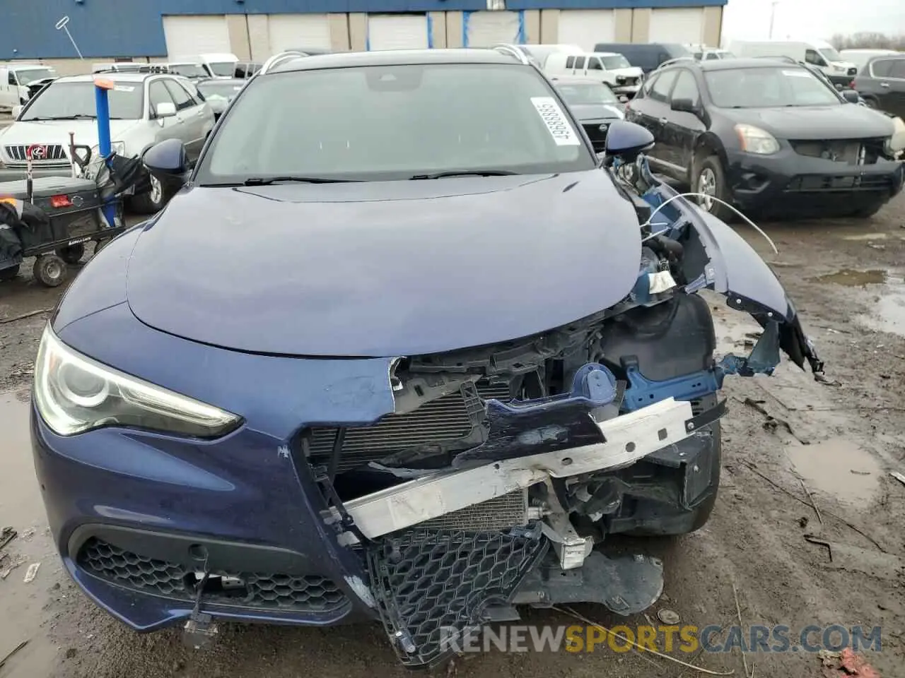 5 Photograph of a damaged car ZASPAKBN4K7C58880 ALFA ROMEO STELVIO 2019