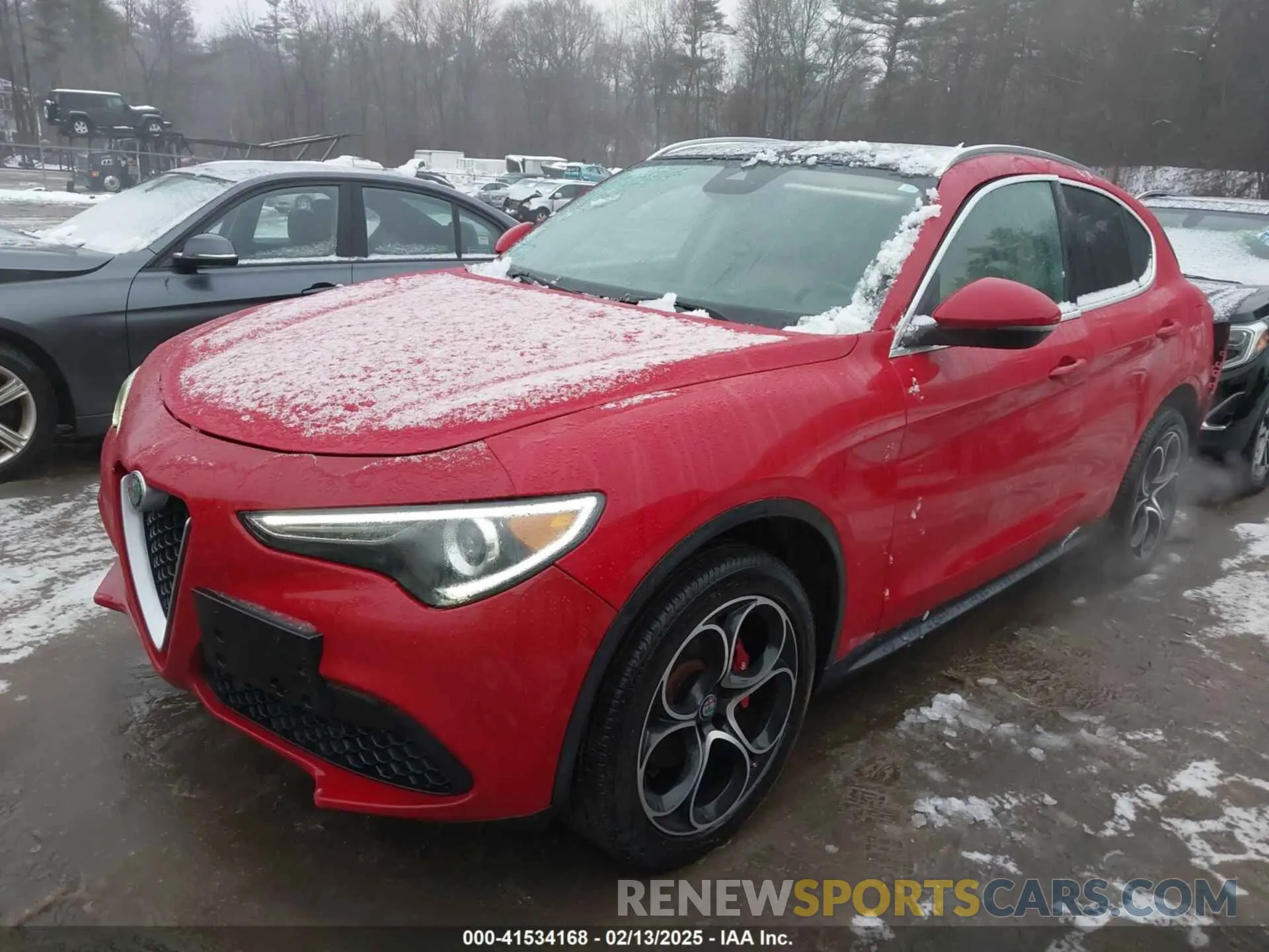 2 Photograph of a damaged car ZASPAKBN6K7C51123 ALFA ROMEO STELVIO 2019