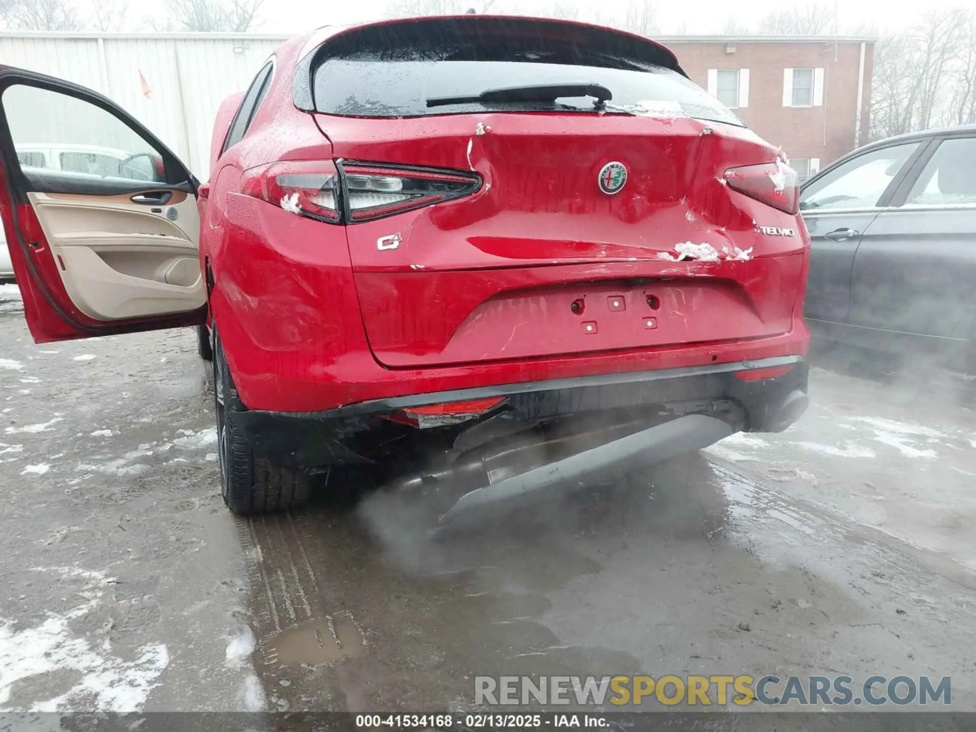 6 Photograph of a damaged car ZASPAKBN6K7C51123 ALFA ROMEO STELVIO 2019