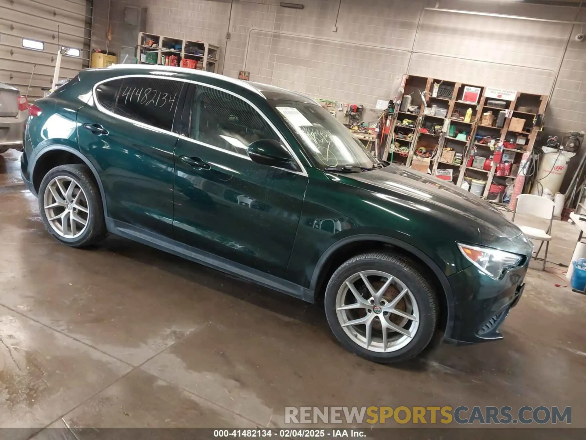 1 Photograph of a damaged car ZASPAKBN8K7C34596 ALFA ROMEO STELVIO 2019