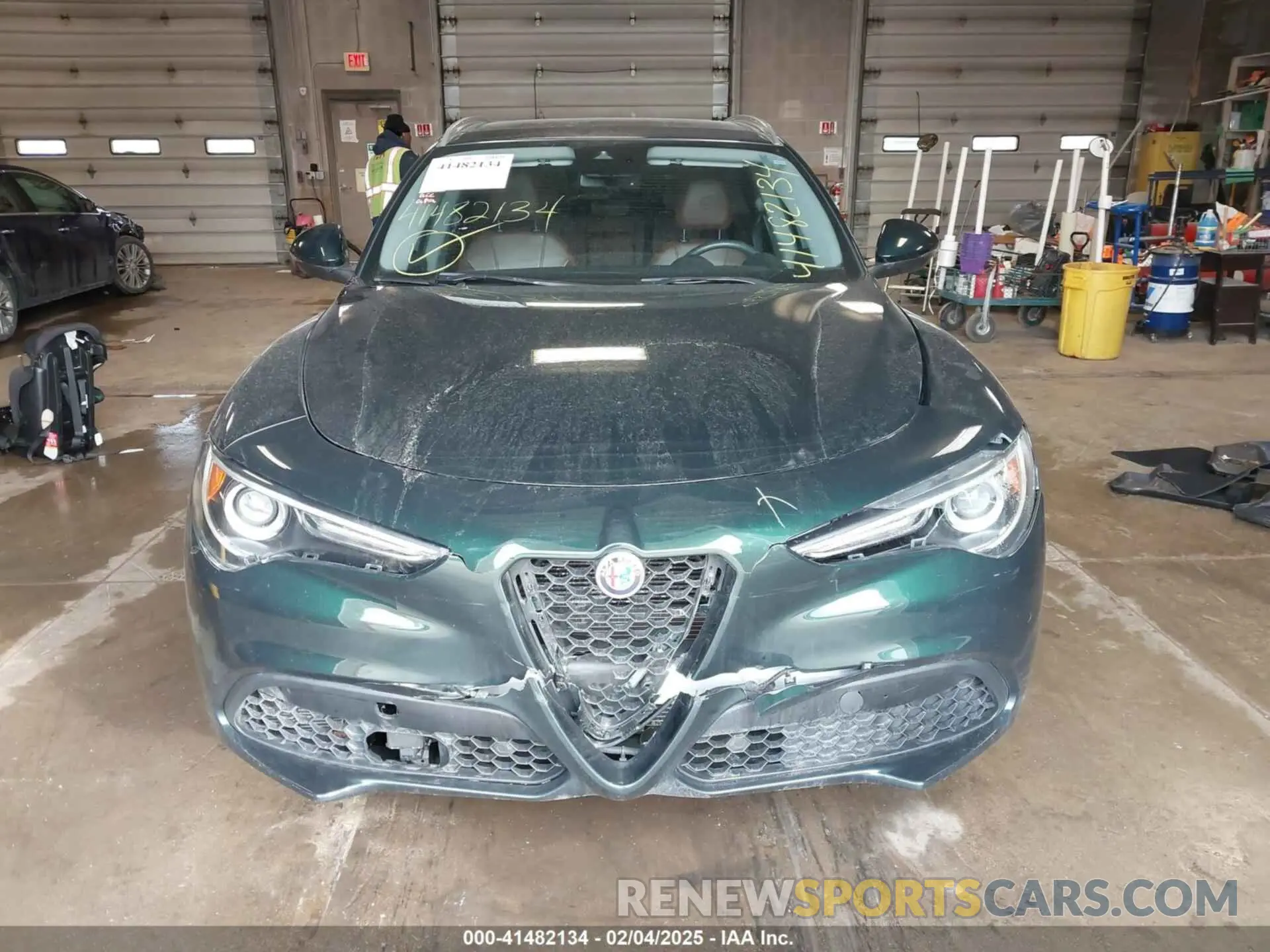 12 Photograph of a damaged car ZASPAKBN8K7C34596 ALFA ROMEO STELVIO 2019