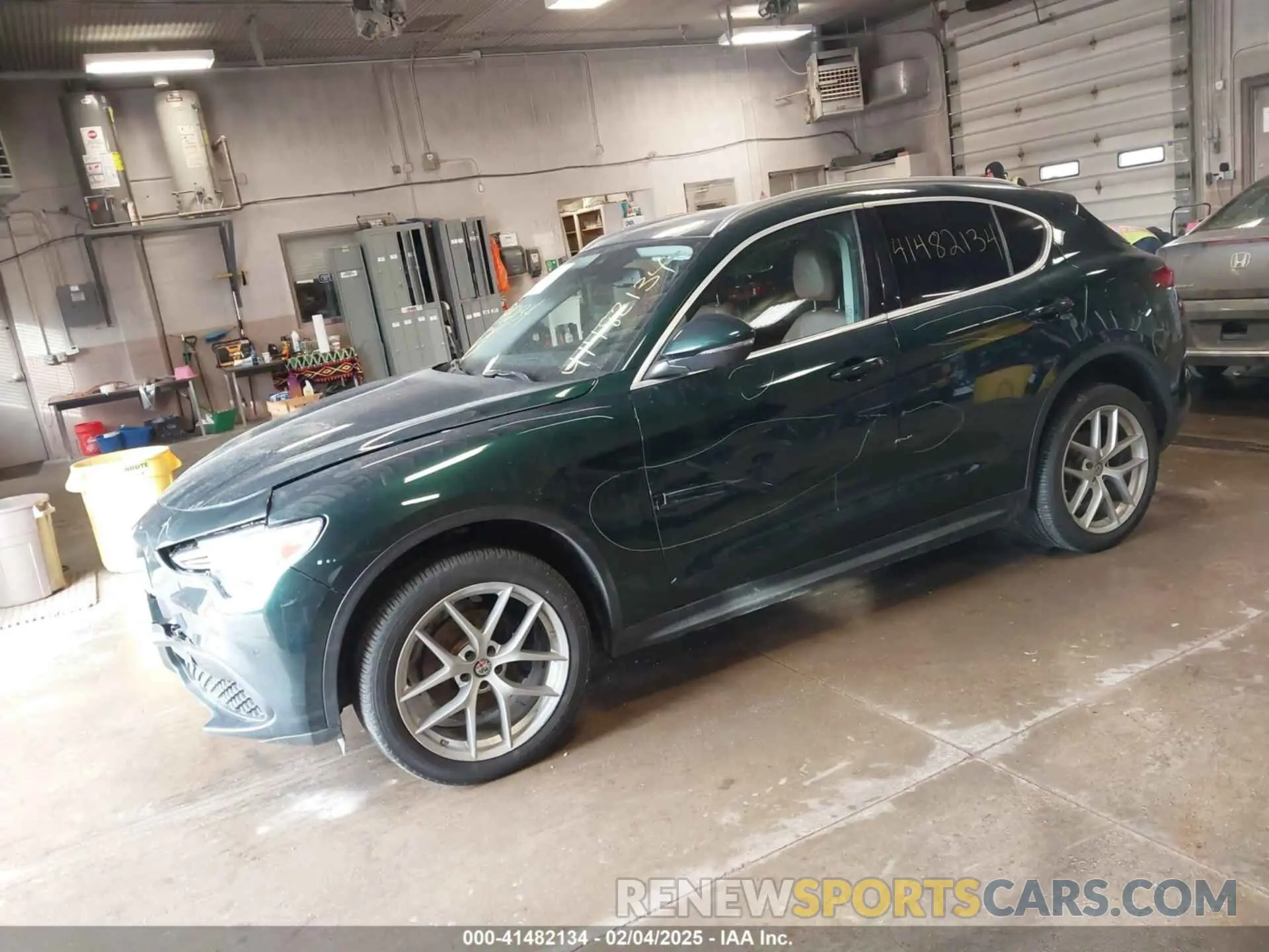 2 Photograph of a damaged car ZASPAKBN8K7C34596 ALFA ROMEO STELVIO 2019