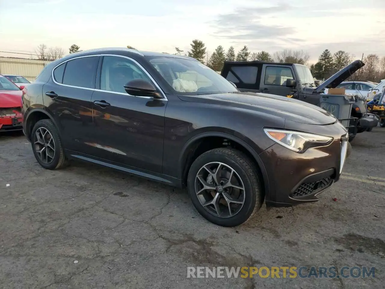 4 Photograph of a damaged car ZASPAKBN8K7C45713 ALFA ROMEO STELVIO 2019