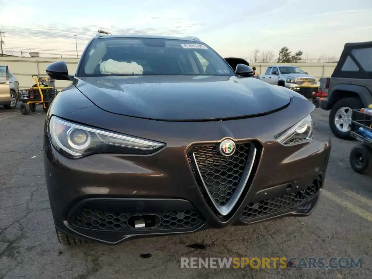 5 Photograph of a damaged car ZASPAKBN8K7C45713 ALFA ROMEO STELVIO 2019