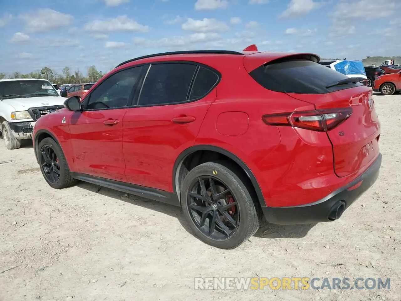 2 Photograph of a damaged car ZASPAKBN8K7C69851 ALFA ROMEO STELVIO 2019