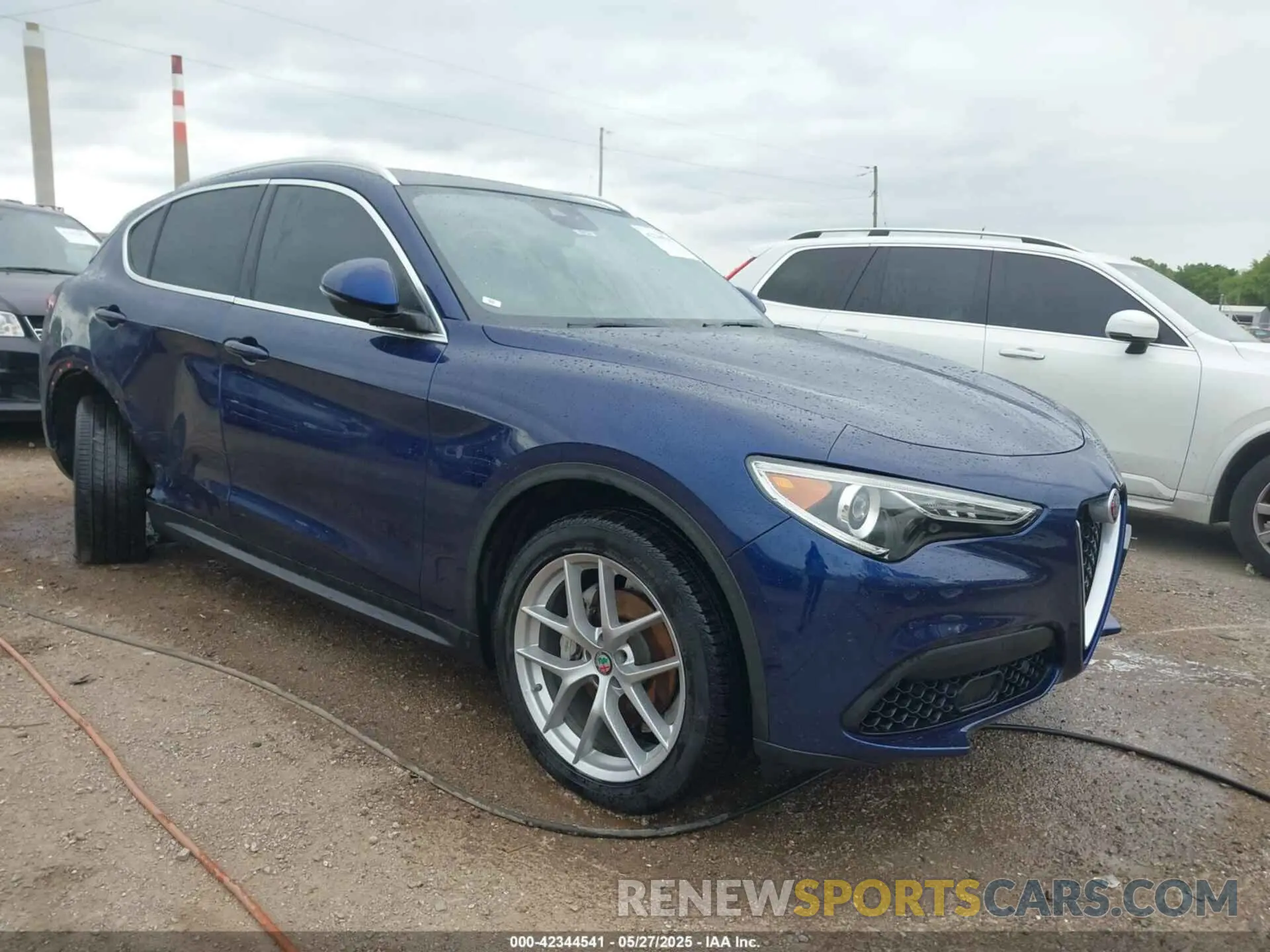 1 Photograph of a damaged car ZASPAKBN9K7C30492 ALFA ROMEO STELVIO 2019
