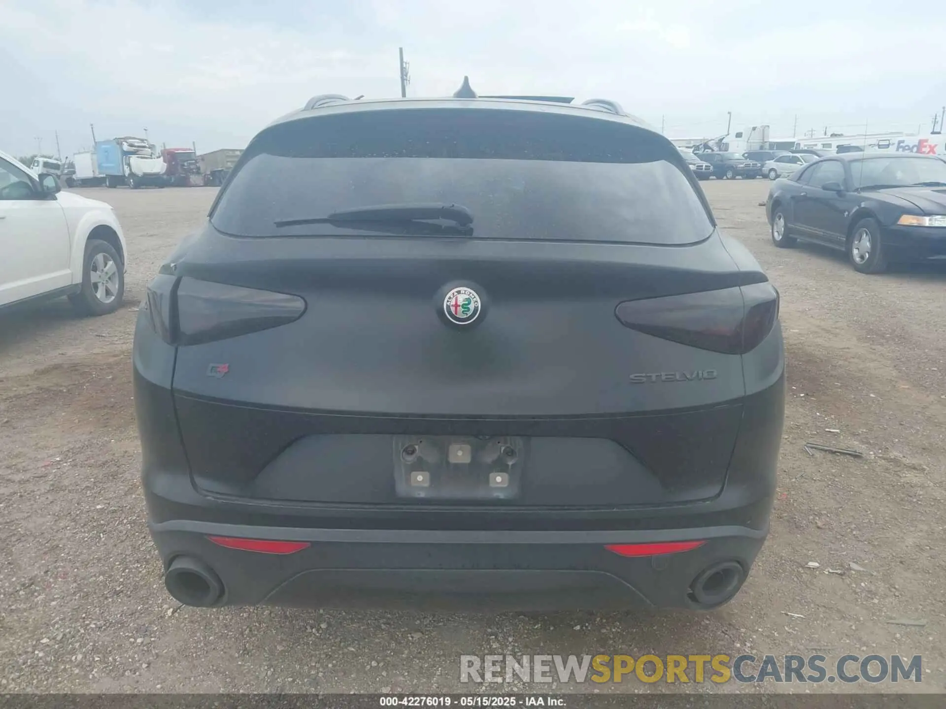 16 Photograph of a damaged car ZASPAKBN9K7C51133 ALFA ROMEO STELVIO 2019