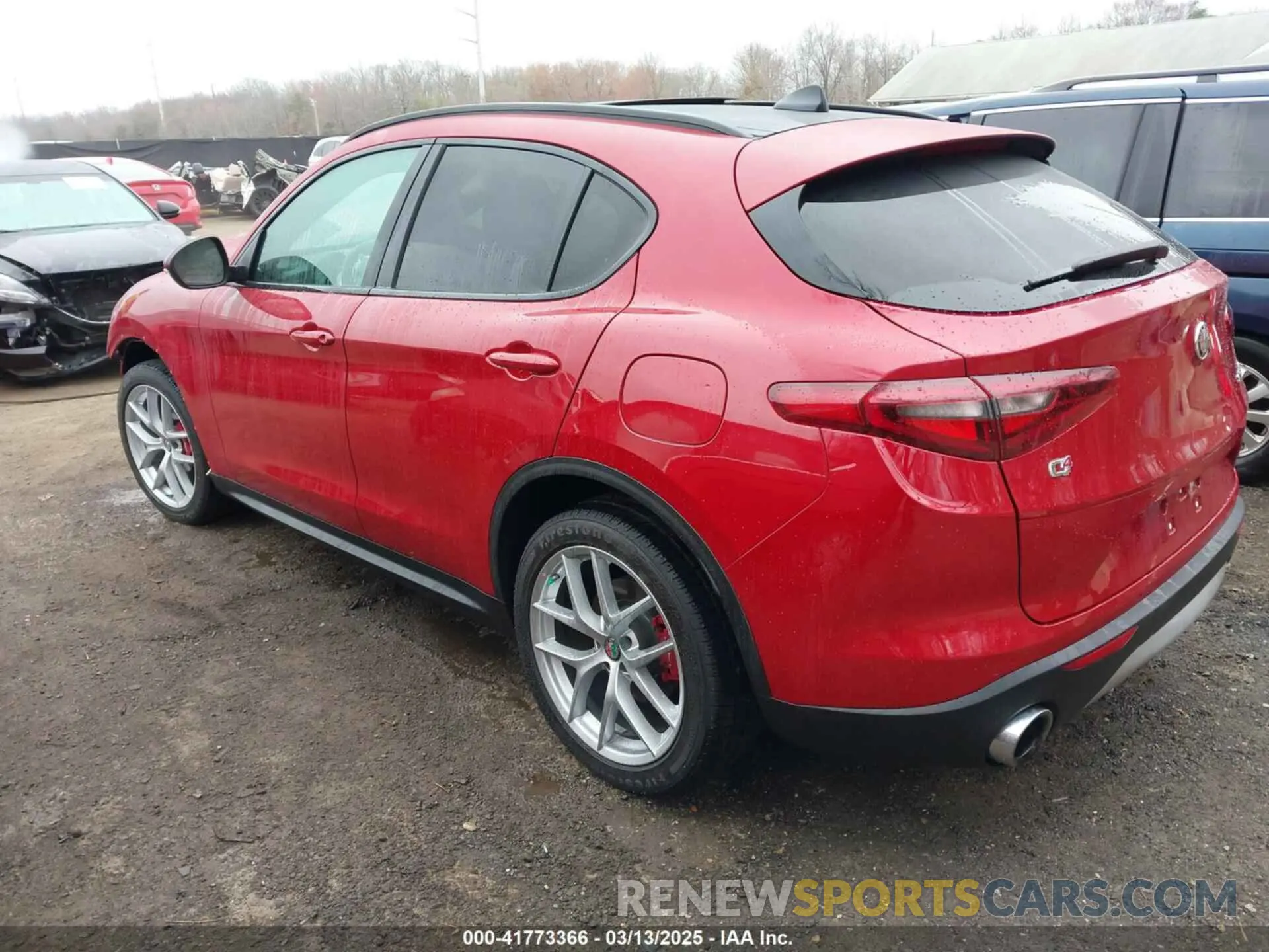 3 Photograph of a damaged car ZASPAKBNXK7C31621 ALFA ROMEO STELVIO 2019