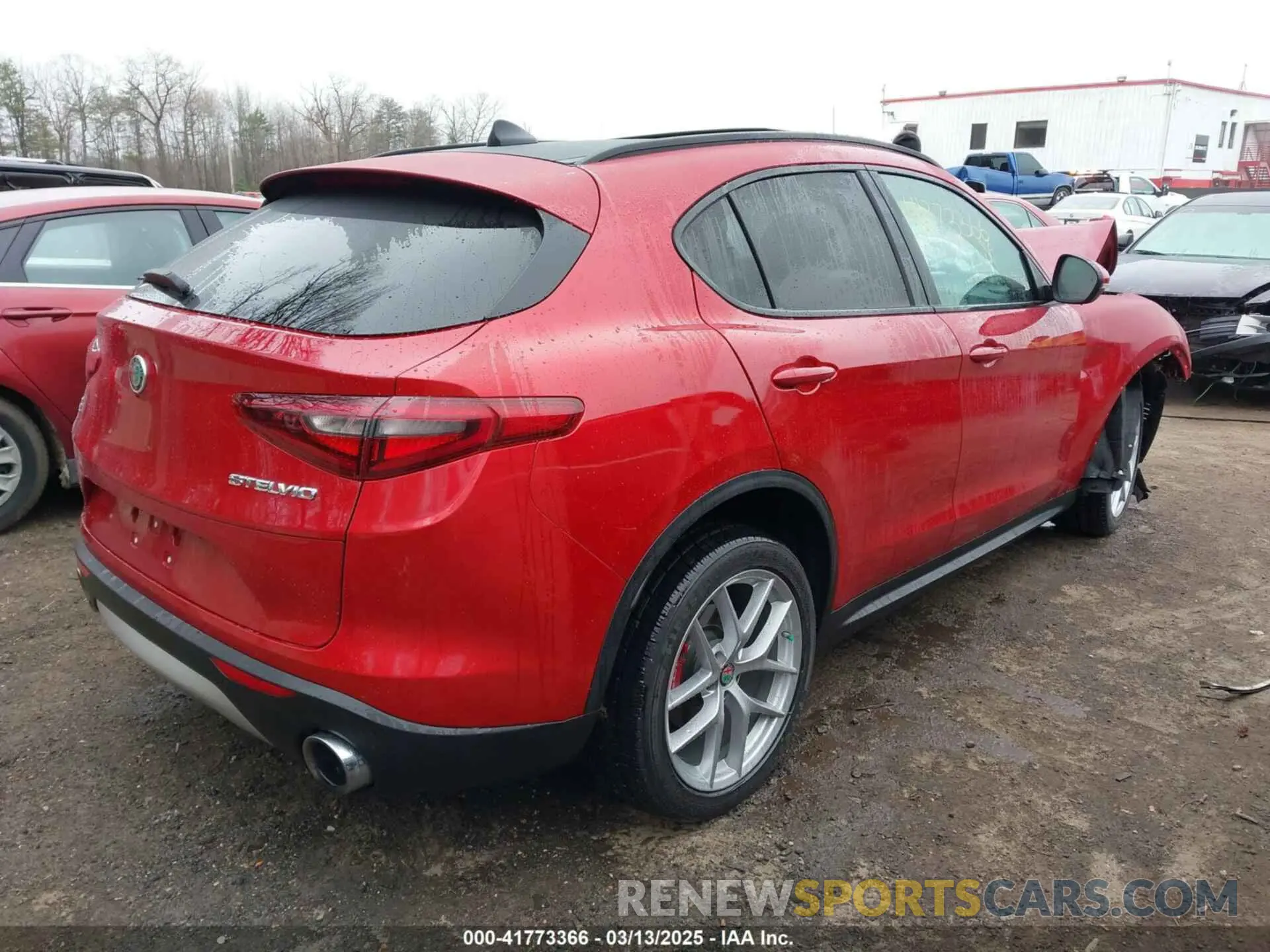 4 Photograph of a damaged car ZASPAKBNXK7C31621 ALFA ROMEO STELVIO 2019