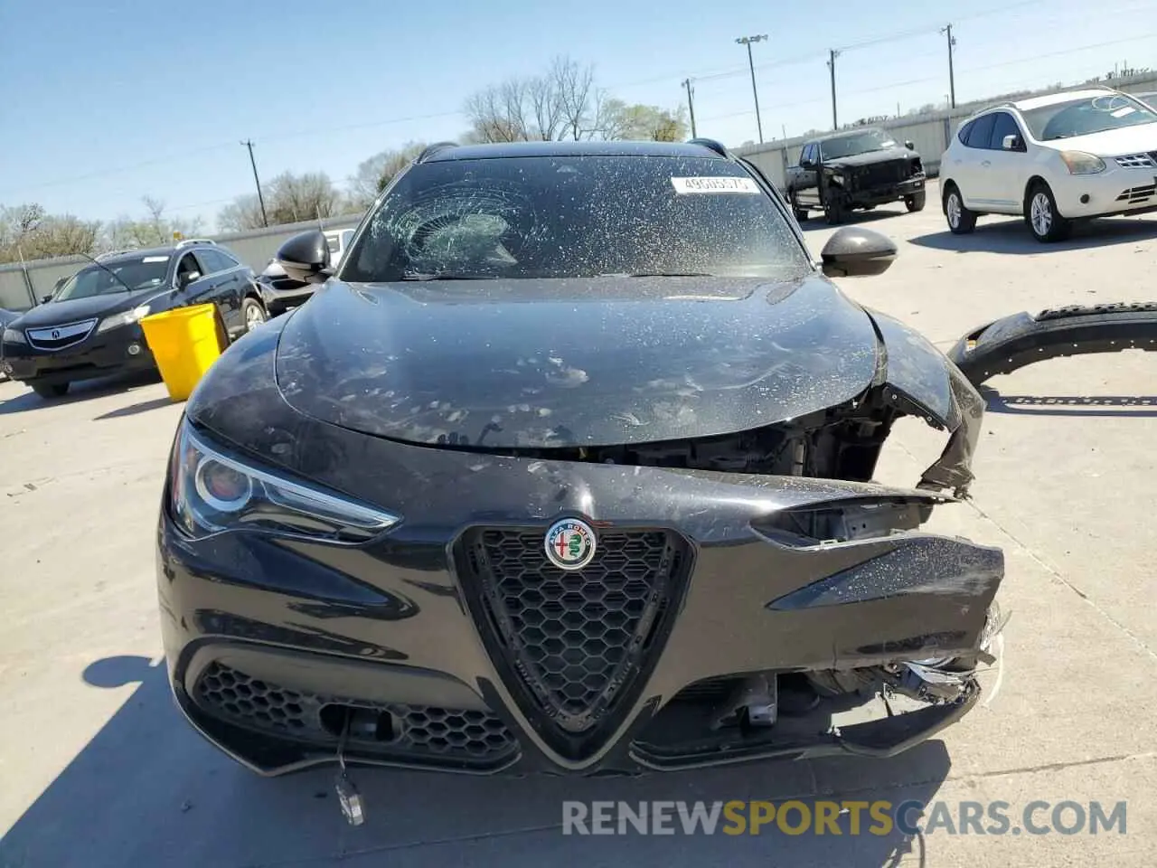 5 Photograph of a damaged car ZASPAJAN4L7C92153 ALFA ROMEO STELVIO 2020