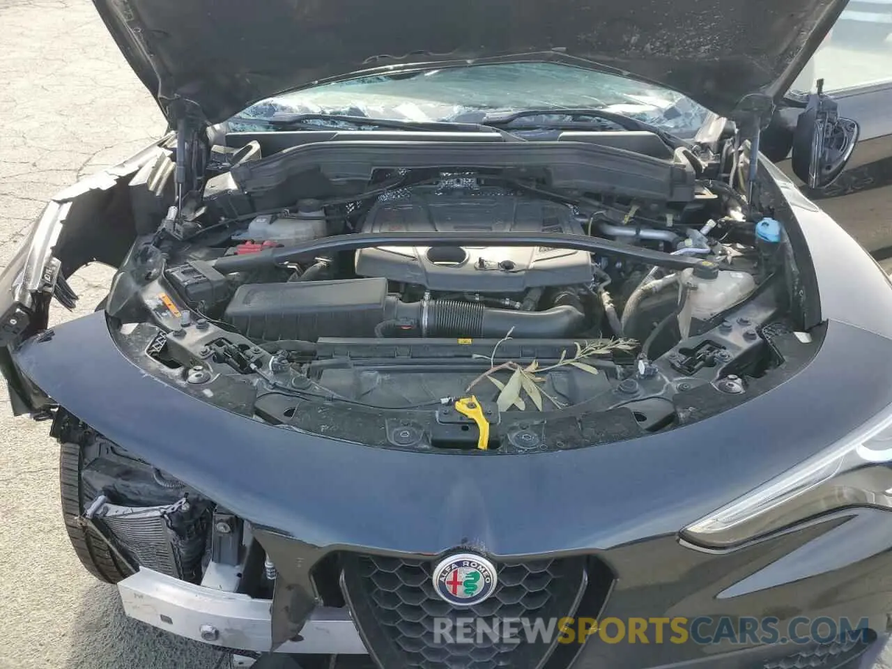 11 Photograph of a damaged car ZASPAJAN5L7C74065 ALFA ROMEO STELVIO 2020