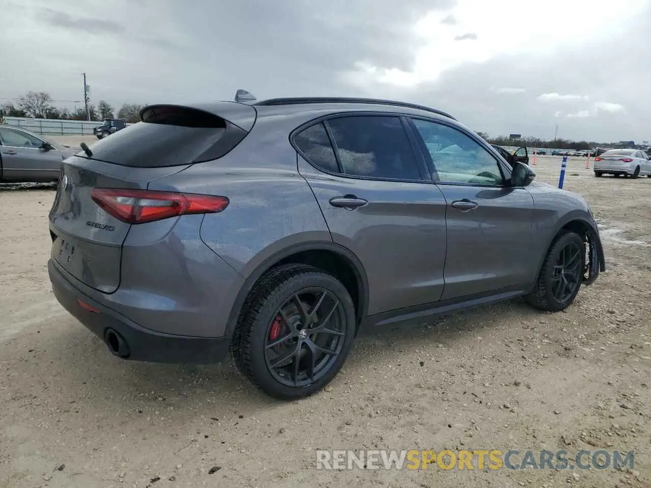 3 Photograph of a damaged car ZASPAJAN8L7C88994 ALFA ROMEO STELVIO 2020