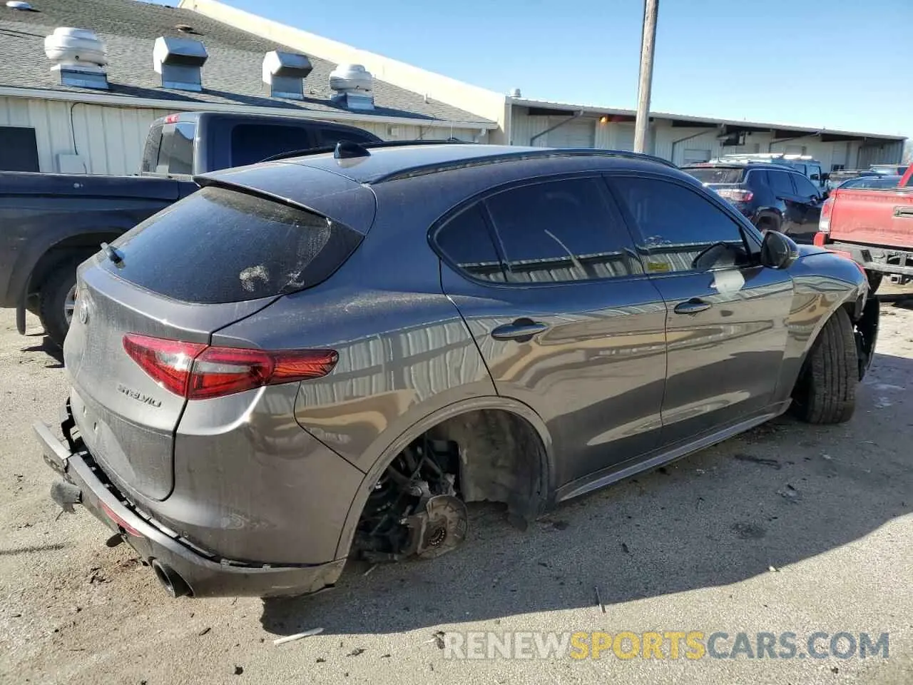 3 Photograph of a damaged car ZASPAKAN1L7C97395 ALFA ROMEO STELVIO 2020