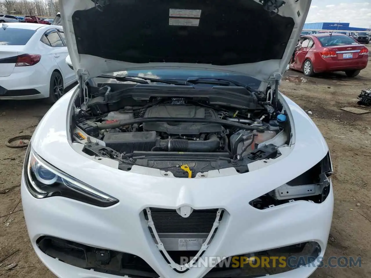 11 Photograph of a damaged car ZASPAKAN5L7C84472 ALFA ROMEO STELVIO 2020