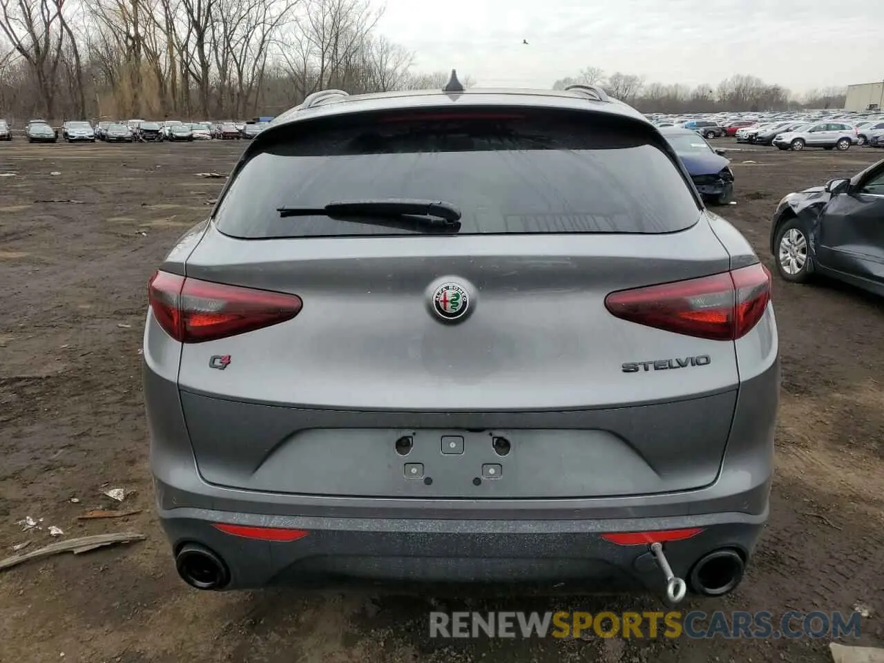 6 Photograph of a damaged car ZASPAKAN6L7C95545 ALFA ROMEO STELVIO 2020