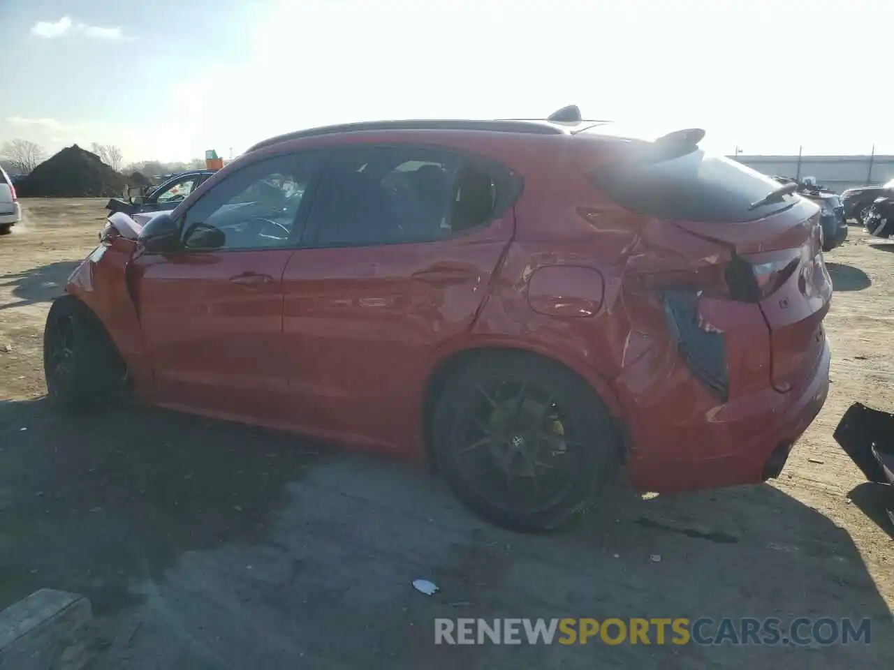 2 Photograph of a damaged car ZASPAKAN7L7C96011 ALFA ROMEO STELVIO 2020