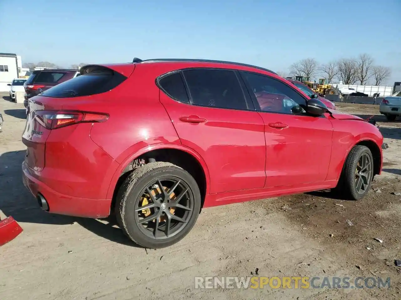 3 Photograph of a damaged car ZASPAKAN7L7C96011 ALFA ROMEO STELVIO 2020