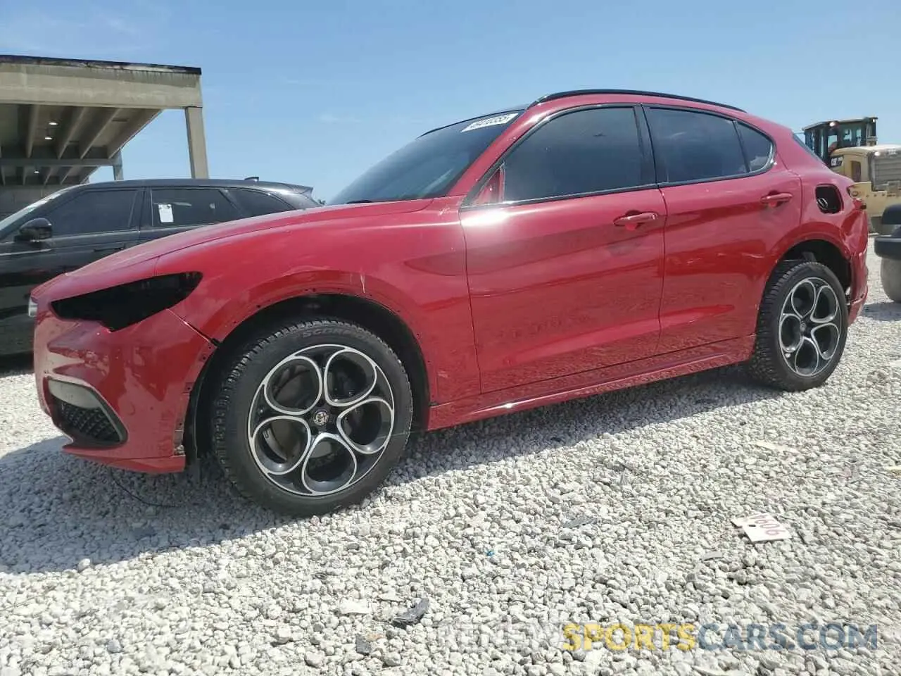 1 Photograph of a damaged car ZASPAKBN1L7C86895 ALFA ROMEO STELVIO 2020