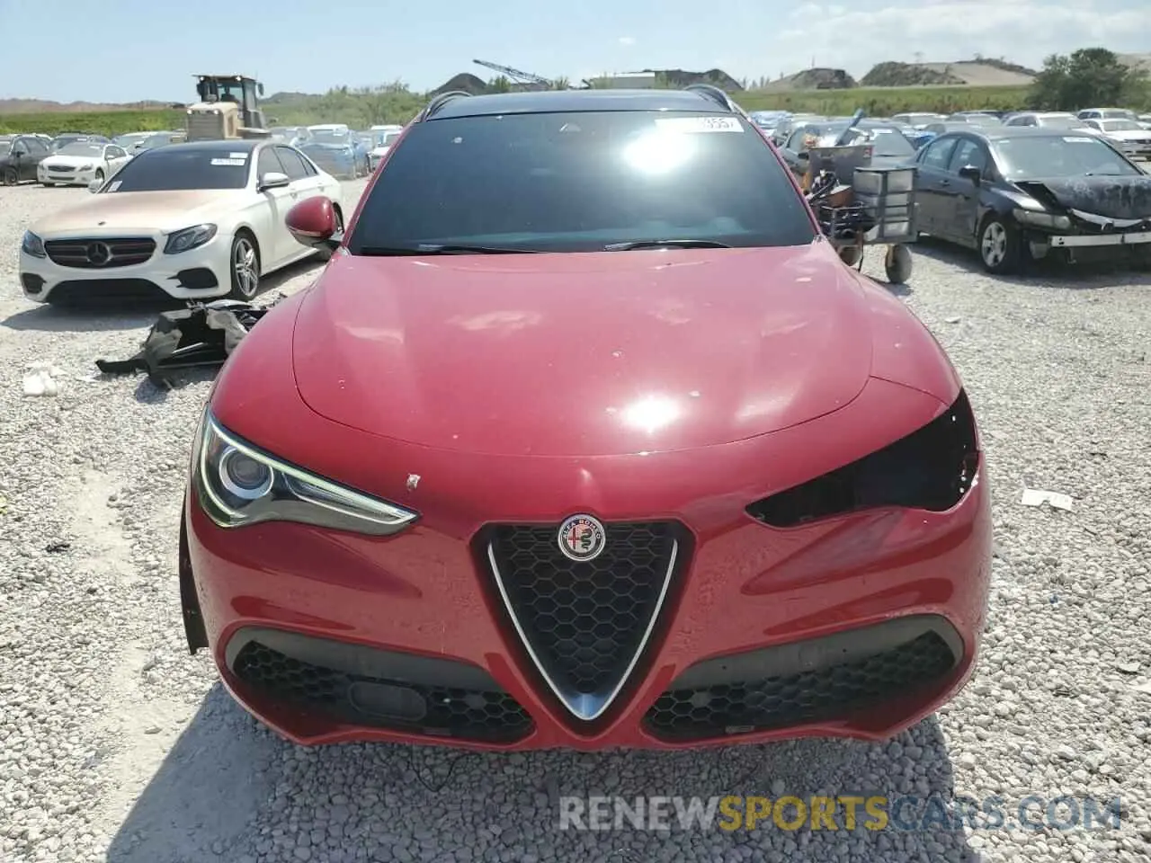 5 Photograph of a damaged car ZASPAKBN1L7C86895 ALFA ROMEO STELVIO 2020