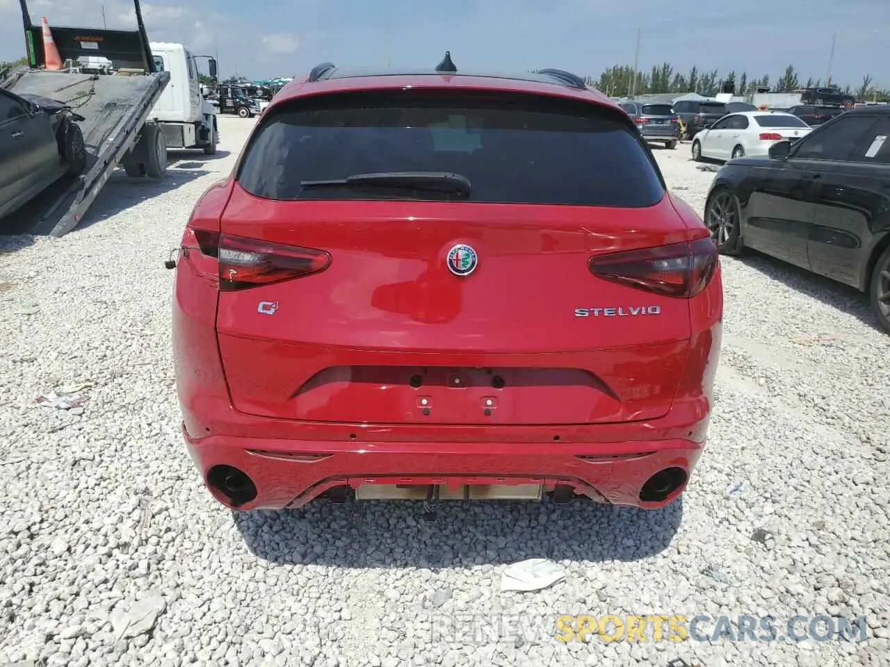 6 Photograph of a damaged car ZASPAKBN1L7C86895 ALFA ROMEO STELVIO 2020