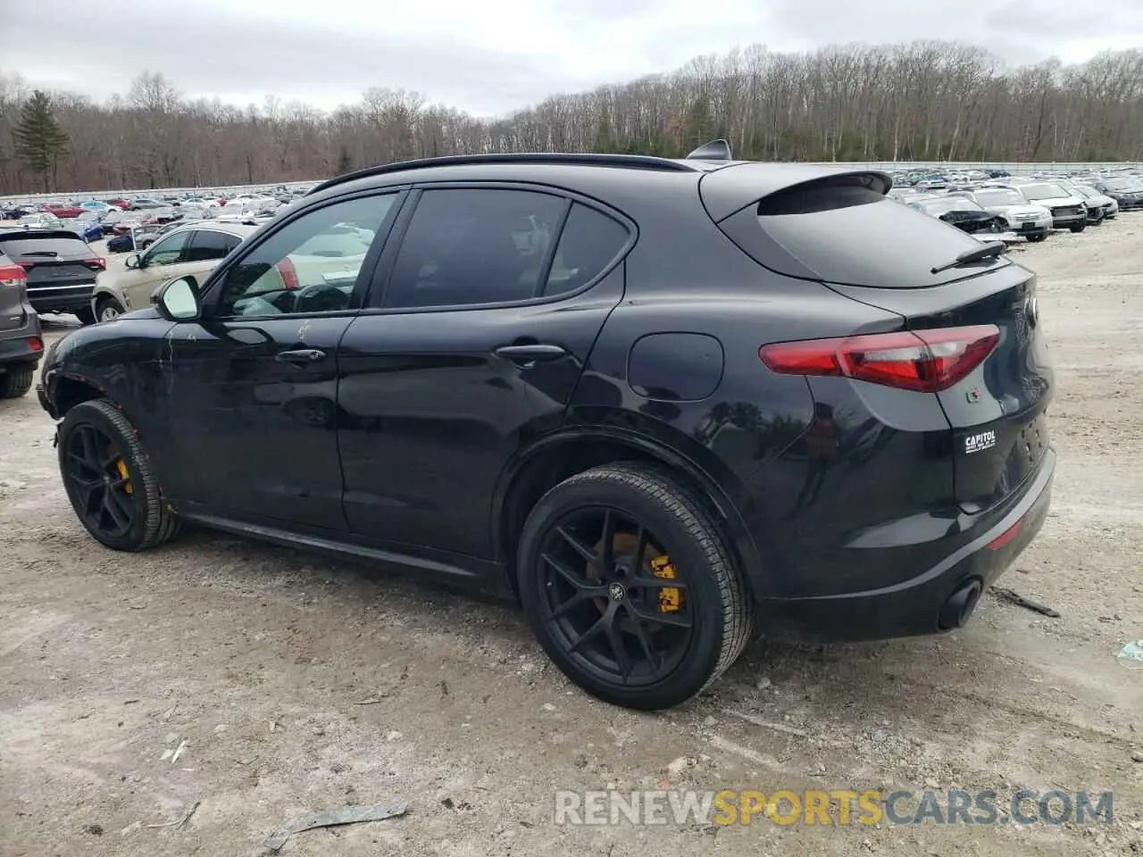 2 Photograph of a damaged car ZASPAKBN3L7C98160 ALFA ROMEO STELVIO 2020