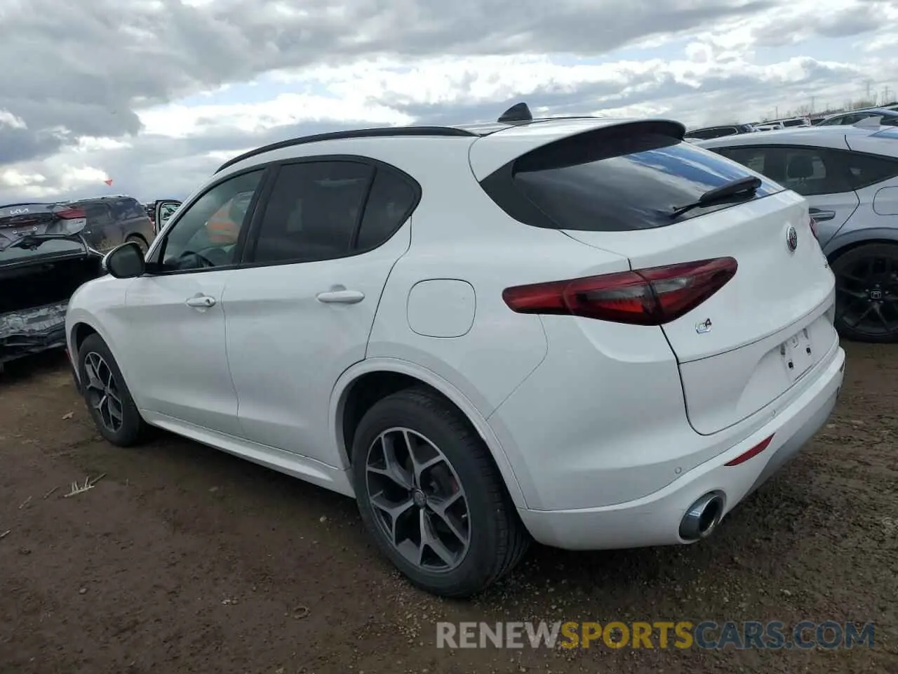 2 Photograph of a damaged car ZASPAKBN4L7C97566 ALFA ROMEO STELVIO 2020