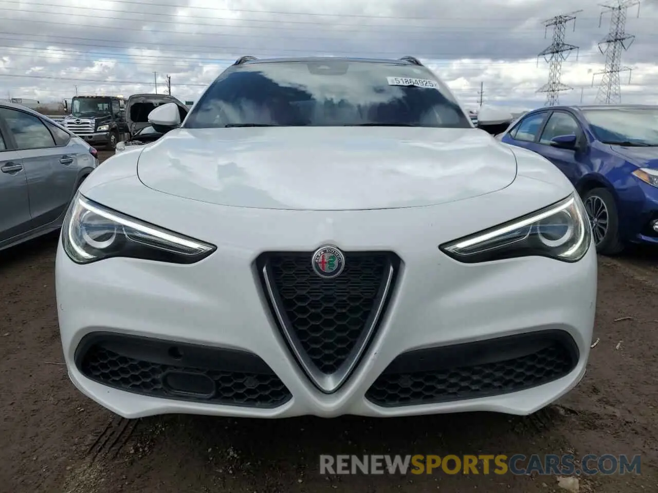 5 Photograph of a damaged car ZASPAKBN4L7C97566 ALFA ROMEO STELVIO 2020